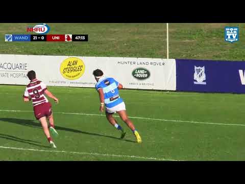 2018 NHRU   Premier 1   Rd 5 Highlights   Wanderers V Uni