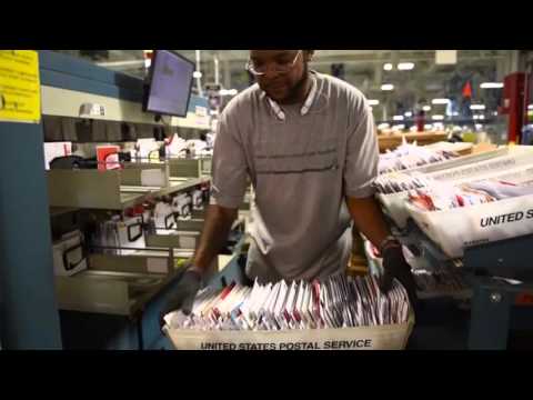 Watch how the largest USPS facility processes mail