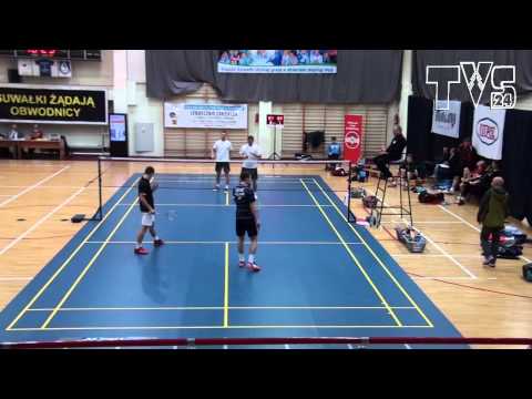 Badminton. M. Łogosz,A. Cwalina/M.Bochat, D.Ziętek