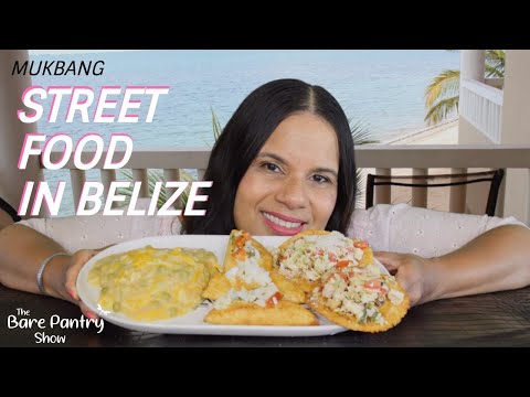 Mukbang: Best Street Food In Belize | Quarantine Vacation