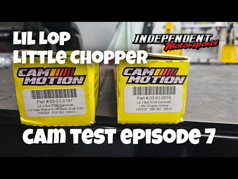 Cam Test Episode 7: Testing Cammotion Cams on Stathi’s Build! 
