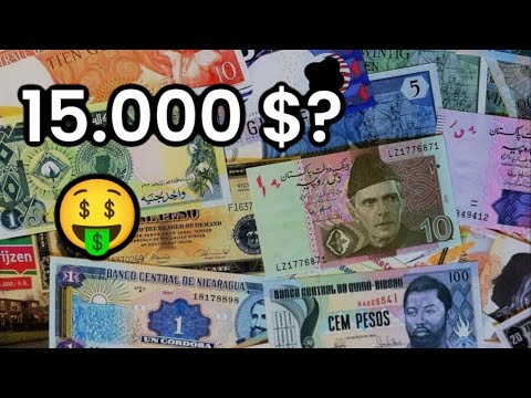 How much is my foreign currency collection worth?