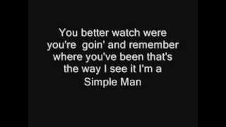 Simple Man lyrics