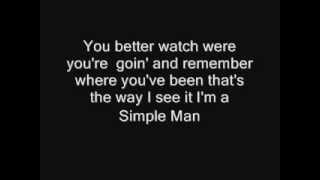 Simple Man lyrics