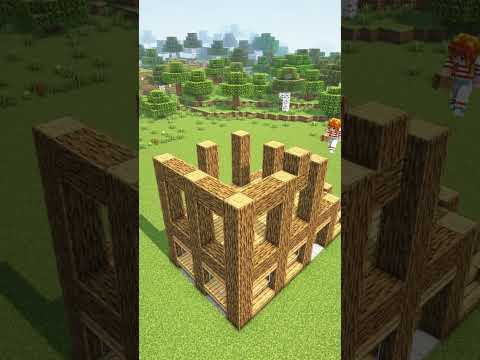 Insane Minecraft House Build! 😱 #Shorts