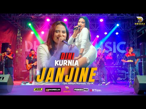 JANJINE ( COVER ) - DINI KURNIA feat YOGA KENDANG || NEW DHESTA MUSIC || LIVE SARONGAN