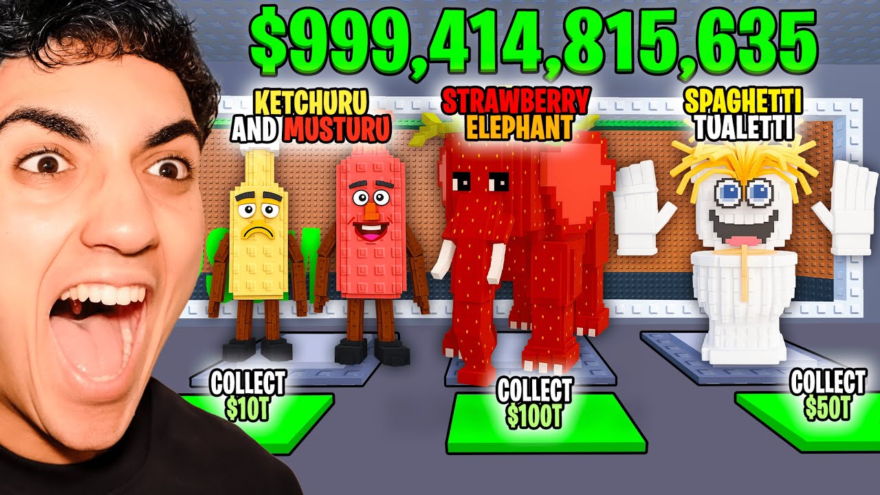 I Stole ALL The NEWEST BRAINROTS... (1% chance)