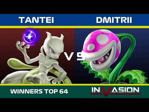 Invasion 2022: Winners Top 64 Tantei (Mewtwo) Vs Dmitrii (Piranha Plant)