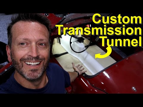 Custom Transmission Tunnel - How to make a fiberglass transmission tunnel from scratch
