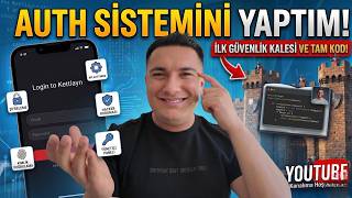 Güvenli Bir Auth Sistemi Nasıl Kurgulanır? | Kettlayn Geliştirici Günl