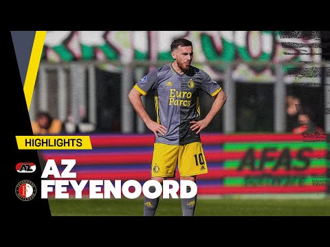AZ Alkmaar Zaanstreek 2-1 Feyenoord Rotterdam