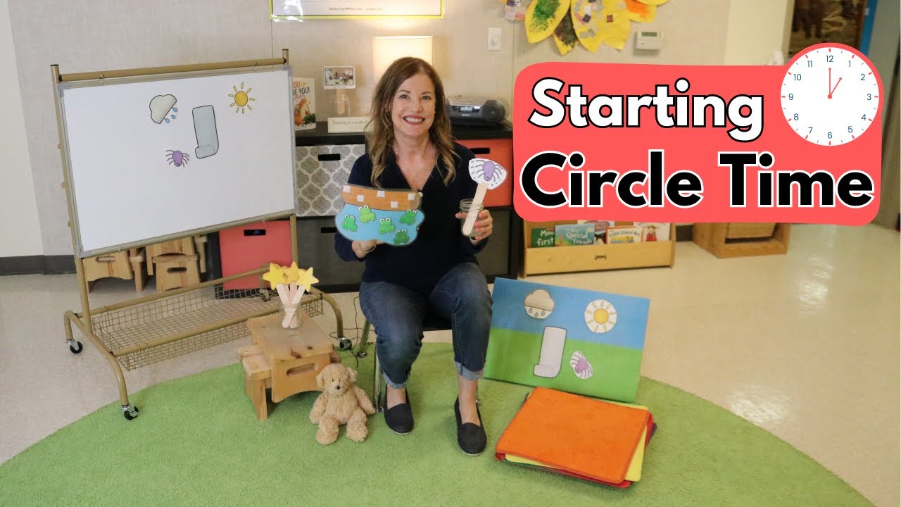 How to Start Toddler and Preschool Circle Time (Back-to-School)