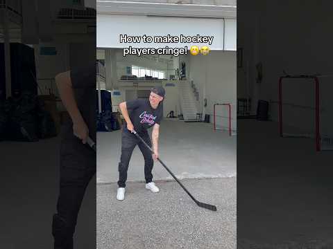 How to make hockey players cringe! 😬😭 #hockey