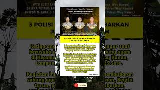 Download lagu 3 Polisi Gugur Saat Bubarkan Judi Sabung Ayam #foryou #beritaterkini #polisi #lampung mp3