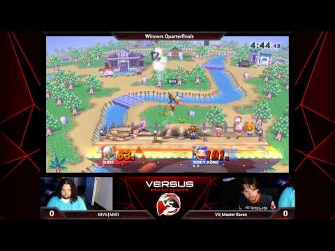 Versus Weekly 5/7/15 - Winners Qtrs - MVD (DiddyKong) vs. Master Raven (Sheik) - Smash 4