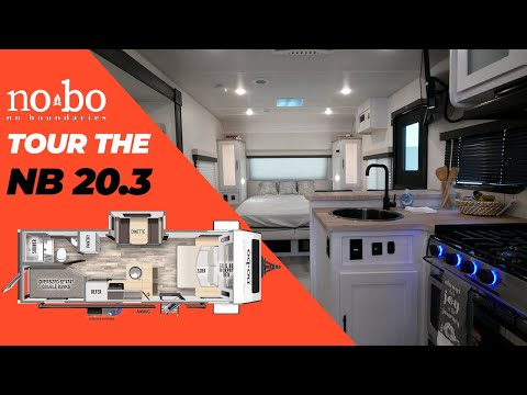 Thumbnail for Tour the 2023 No Boundaries (nobo) 20.3 Travel Trailer Video