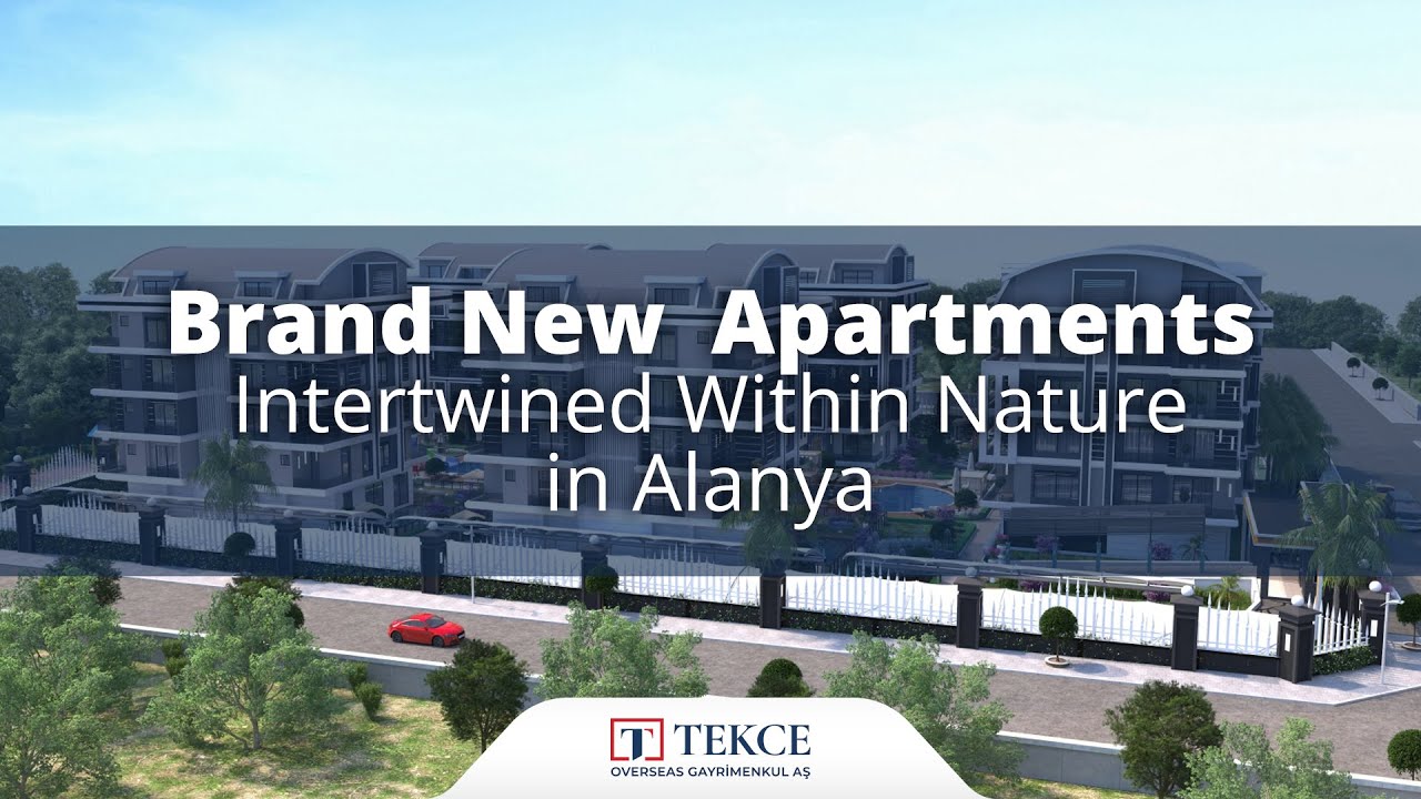 Nouveaux Appartements Dans un Quartier Central à Alanya Oba