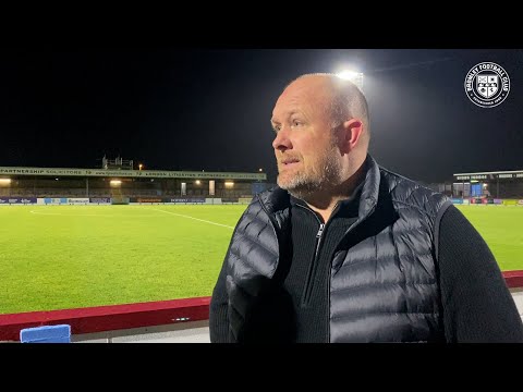 Andy Woodman after Weymouth draw