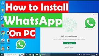 How to Install WhatsApp in PC and Laptop