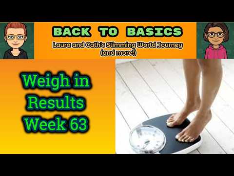 Weigh in Results Week 63