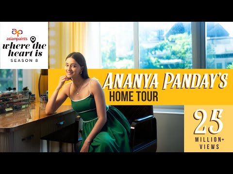 Asian Paints Where The Heart Is S8 E1 | Featuring Ananya Panday's Scandinavian Style Home