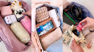 Travel Bag Packing Organizing TikTok Compilation