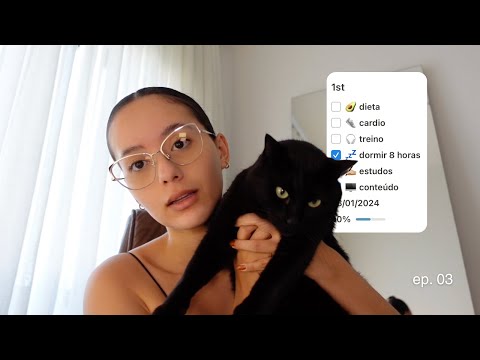 180 days creating my dream life | ep. 03 (creating your routine, notion, market, workout)