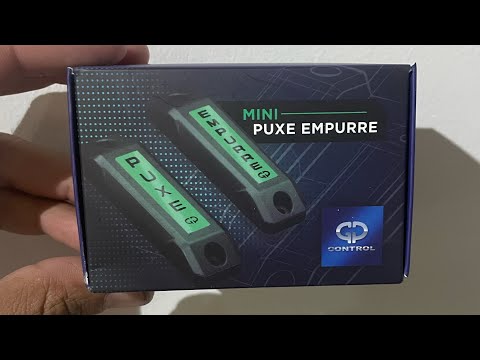 Mini Display Sinalizador Led Gp Control. Puxe/Empurre