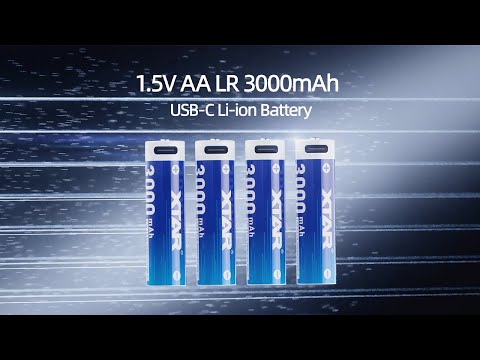 XTAR AA LR 3000 USB-C