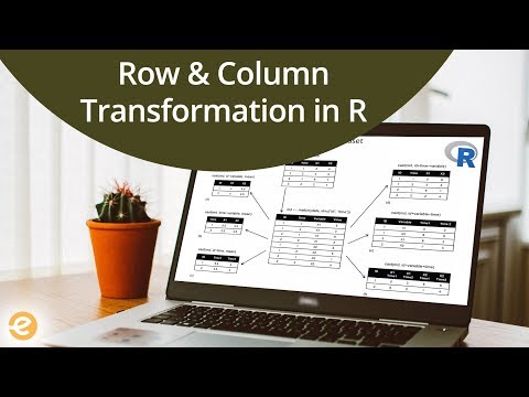&#x202a;R Programming | Transforming Rows &amp; Columns in Dataframe | Eduonix&#x202c;&rlm;