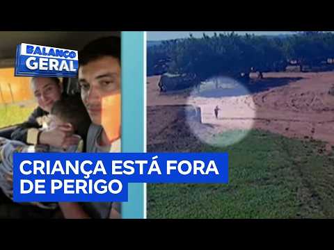 SP: criança de dois anos é resgatada após 17 horas desaparecida