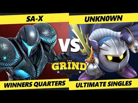 Smash Ultimate Tournament - SA-X (Dark Samus) Vs. Unkn0wn (Meta Knight) - The Grind 83 W. Quarters