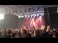 ANTHRAX Worship (Intro) + Earth on hell, Metallurgicales, Denain (FR), 09 juin 2012
