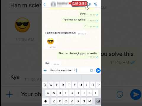 Pichup line for Crush and Unknown girl😍😘 | WhatsApp chat | chating tips #shorts