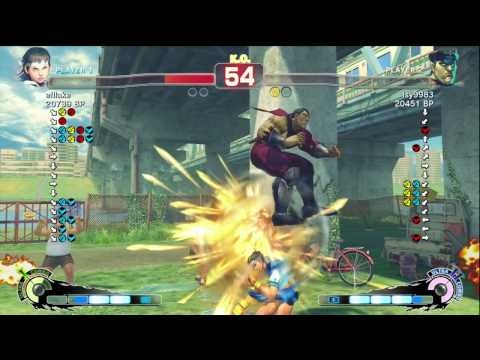 Uryo [Sakura] vs lsy9983 [Bison] SSF4 Japanese Online Ranked Matches - TRUE-HD