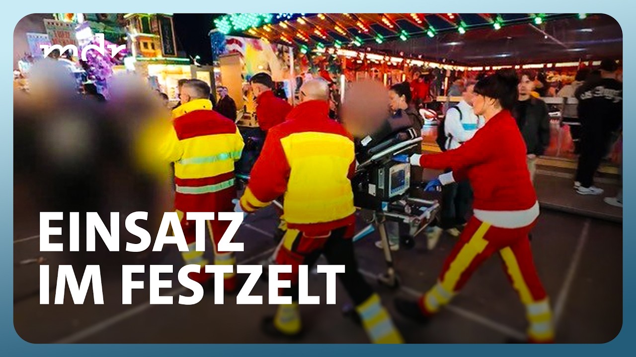 Blaulicht, Blut und Bier - Eskalation auf der Eisleber Wiese | Helfer im Einsatz | MDR