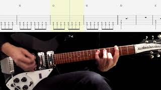 Rhythm Guitar TAB : I&#39;m Gonna Sit Right Down And Cry (Over you) - The Beatles