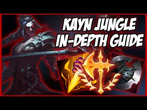 GUIDE ON HOW TO PLAY KAYN JUNGLE IN SEASON 9! BOTH FORMS INCLUDED - League of Legends
