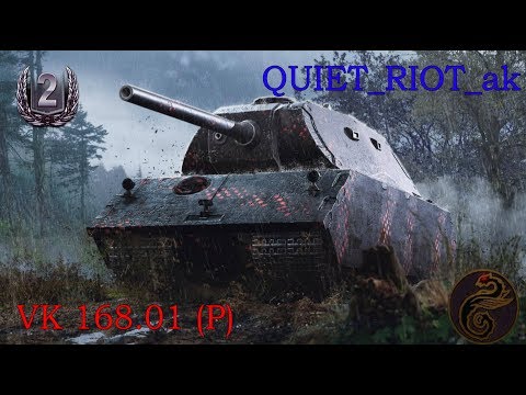 WoT Blitz: VK 168.01 (P) the deutschland's finest in battle of Mines