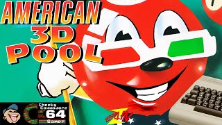 AMERICAN 3D POOL – Commodore 64 (1991) | Innovative First-Person Cue Sports Simulator