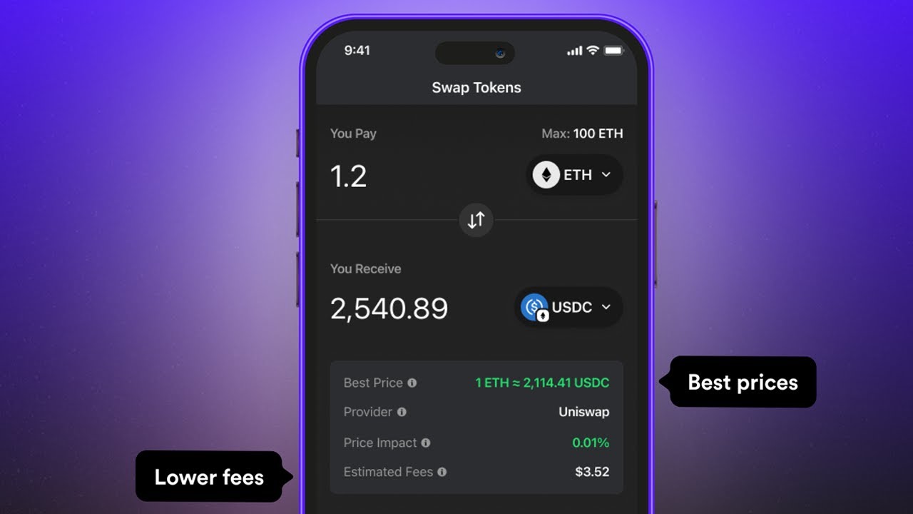 How to swap Ethereum and Polygon Tokens in Phantom
