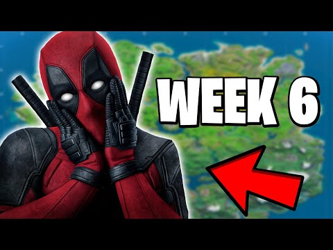 Fortnite Deadpool Week 6 Challenges Guide Tutorial How to Deface Ghost or Shadow posters (Locations)