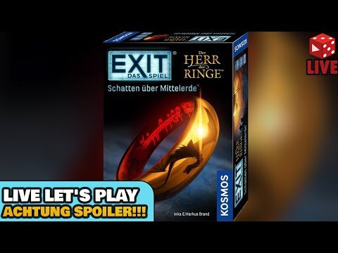 ACHTUNG SPOILER - Exit: Schatten über Mittelerde - Live Let'sPlay mit Kelly, Carlotta & Ben