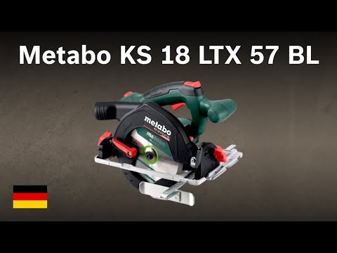 Akku-Handkreissäge Metabo KS 18 LTX 57 BL | TEST | Deutsch