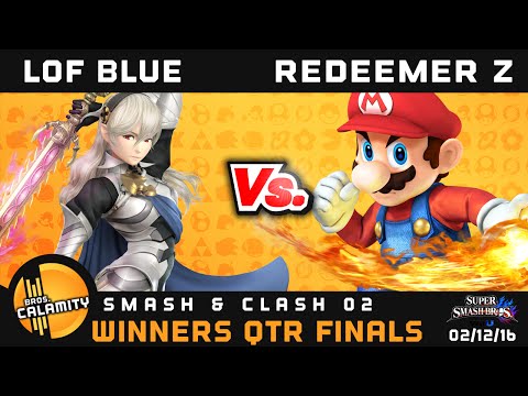 S&C 02 - LoF Blue (Mewtwo, Corrin) vs Redeemer Z (Mario, ROB) - Winners Qtr Finals - Smash 4 Wii U