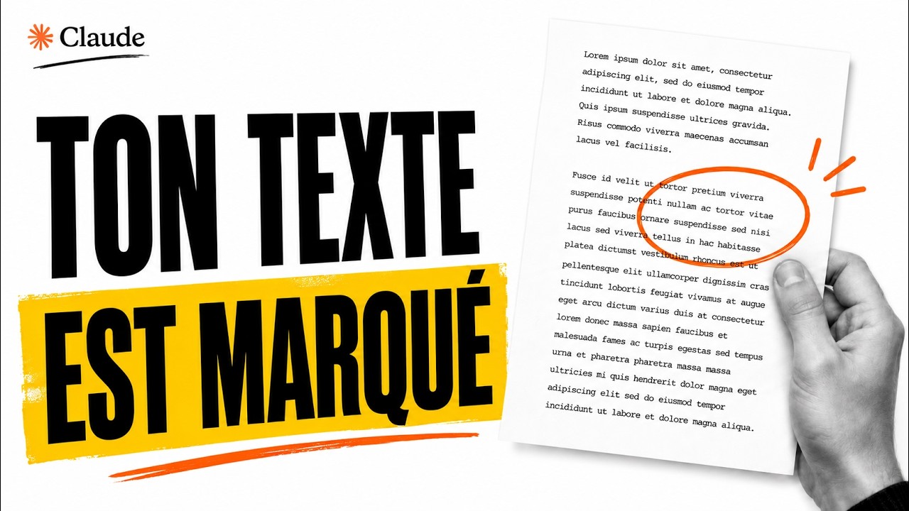 Miniature de la vidéo : Watermark Claude : Tout Savoir sur le Filigrane Invisible d'Anthropic