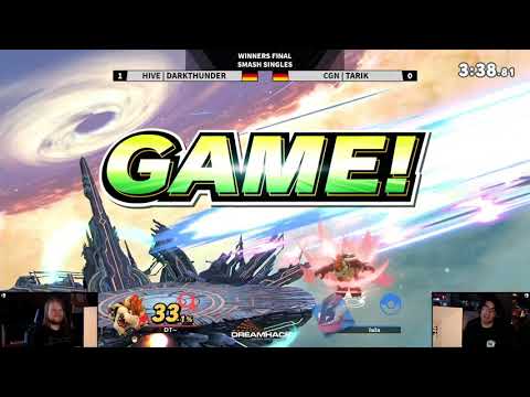 DHDE20 -  HIVE | DarkThunder (Bowser) Vs. CGN | Tarik (Greninja) - Winners Final - Smash Singles