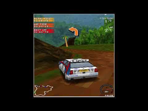 SEGA Rally 3D (J2ME) Walkthrough Part 14 - "Professional: Power Curve Stages" [2160p60]