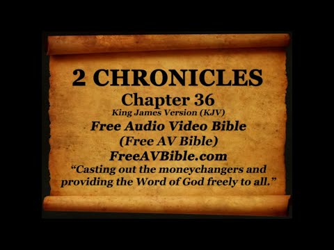 14. 2 Chronicles Complete 1-36, King James Version (KJV) Free AV Bible Read Along Bible Narration 2