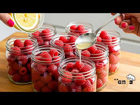 I don't freeze raspberries anymore! I keep them in a jar and they don't spoil for years!